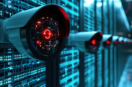 Digital Security Network: Rows of su, a Background Photo by Pixeness