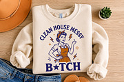 Clean House Messy B!tch Png, a Person Illustration by Libby Wishes (Thumbnail 4 of 4)