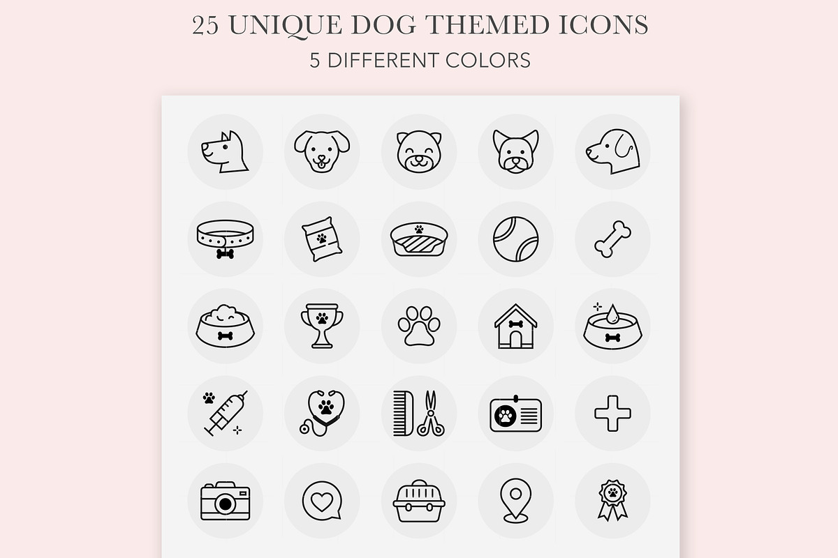 Dog Themed Instagram Cover Icons, an Icon by Oh so Lively (Photo 6 of 9)
