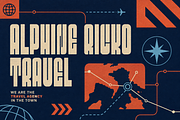 Signalrun - Bold Display Typeface, a Sans Serif Font by PaperMoon (Thumbnail 4 of 10)