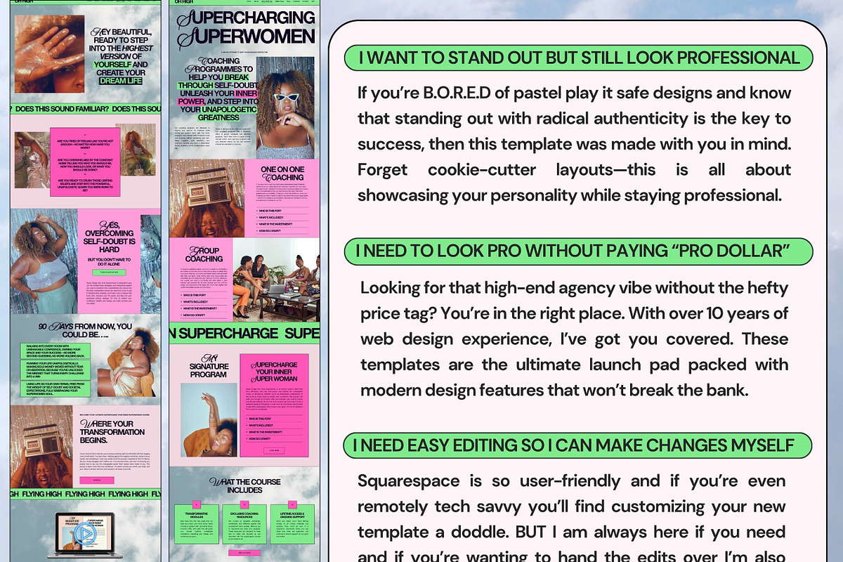 Squarespace Website Template 7.1, a Squarespace Template by Kill Vanilla Studio (Photo 11 of 11)