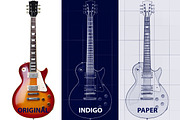 Indigo Sketch Photoshop Action preview 2