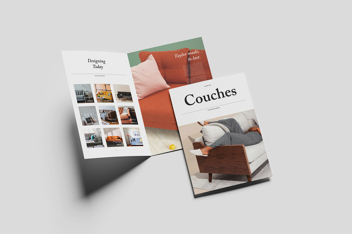 A4 Bifold Brochure Mockup Bundle 78, a Books & Magazine Mockup by Graphicuss (Photo 2 of 6)