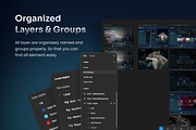 Flyment - SAAS Entertainment UI Kit, an UI Kit Template by Agensip Design Agency (Thumbnail 9 of 10)