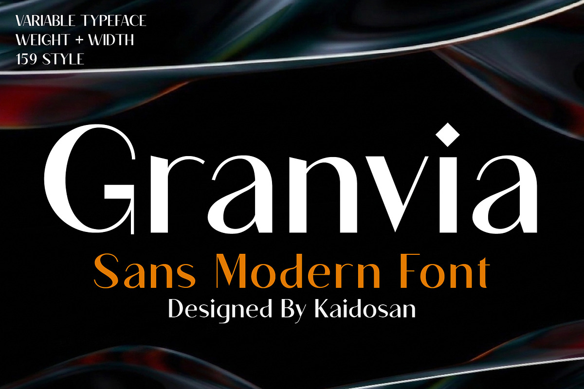 Granvia Ultra, a Sans Serif Font by Compaq_Creative (Photo 1 of 6)