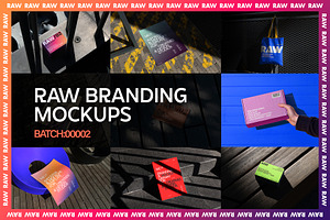 Raw Branding Mockups / Batch 00002