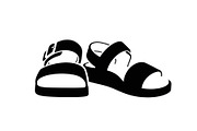 Beach Sandals Flip Flop Vector Bundl, an Illustration by jahid234 (Thumbnail 10 of 49)