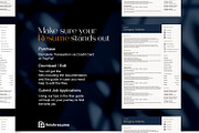 Lawyer resume template, a Resume Template by FinishResume (Thumbnail 10 of 11)