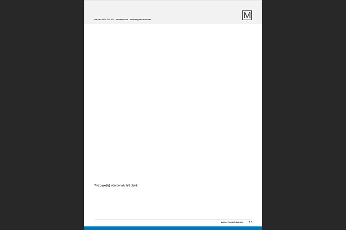 Simple Proposal Template Indesign, a Stationery Template by Shop Mockpro (Photo 19 of 20)