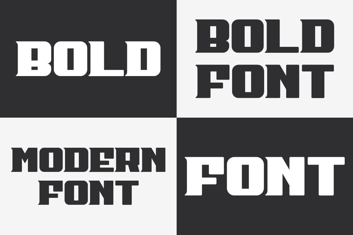 Progen Squiren, a Serif Font by alon kelakon (Photo 3 of 5)