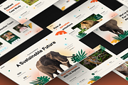 Animal Conservation Google Slides, a Presentation Template by Annora Studio (Thumbnail 5 of 7)