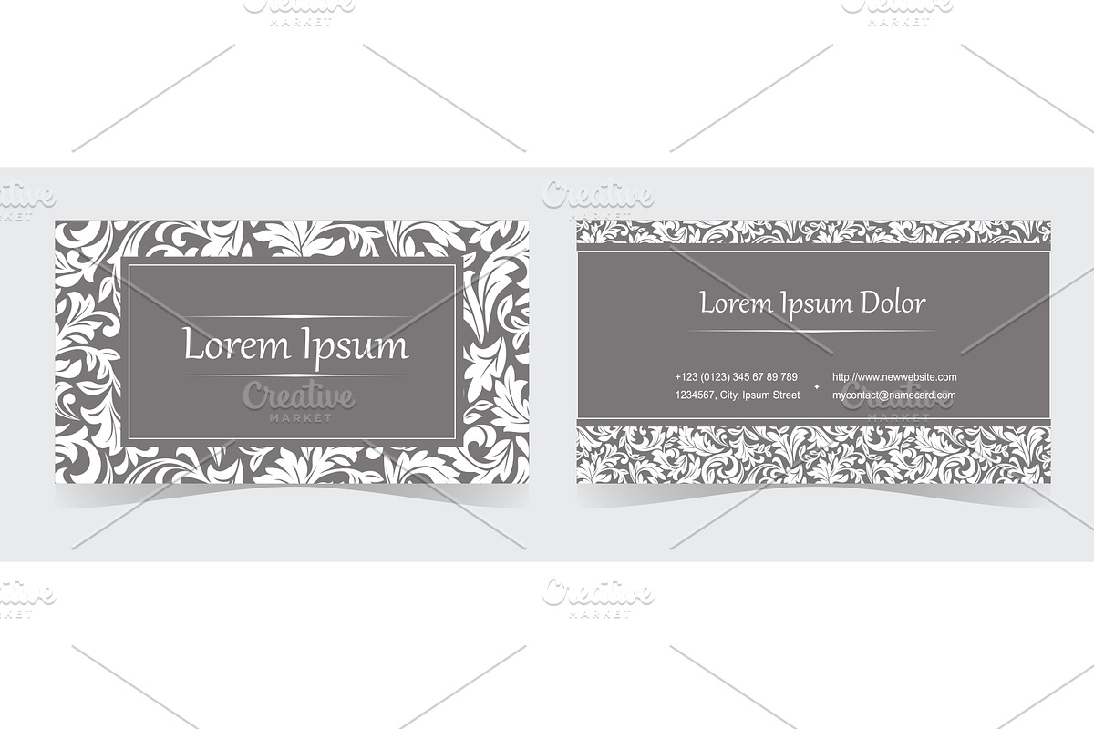 Collection of name cards. Set, a Pattern Graphic by RODINA (Photo 1 of 3)