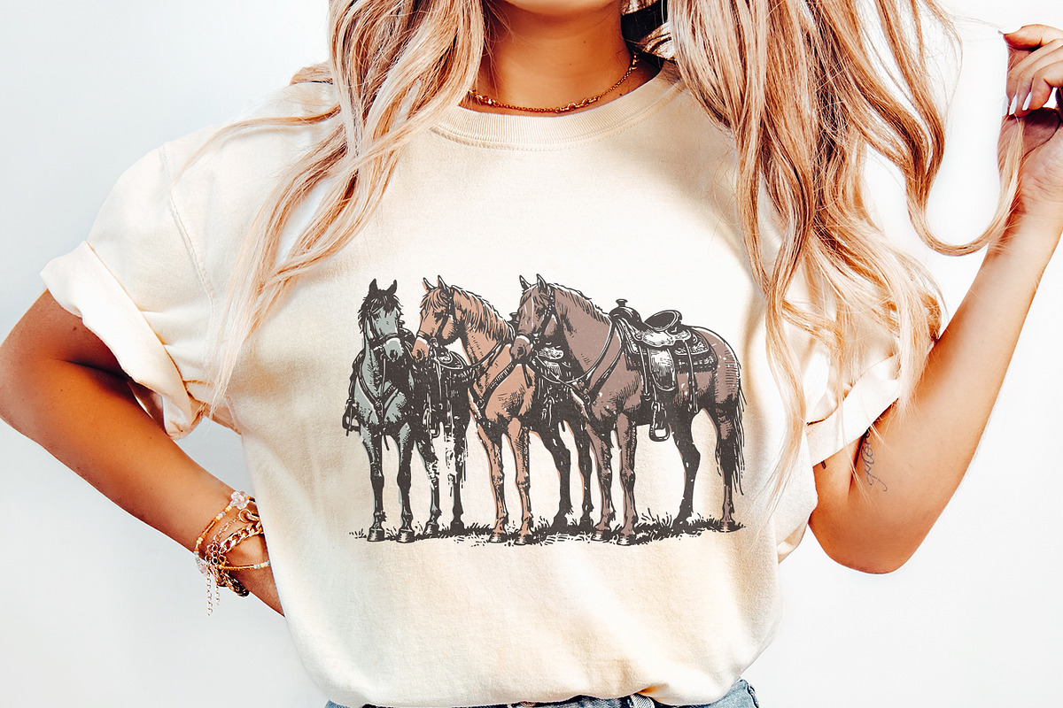 Western Horse PNG, Western, an Illustration by SharpMarketplace (Photo 2 of 9)