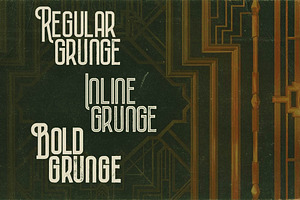 Plasma - ArtDeco Style Font