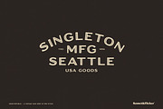 Union Republic, a Sans Serif Font by Komet & Flicker (Thumbnail 11 of 12)