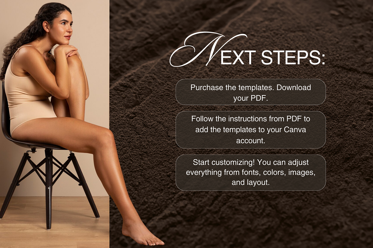 Laser Hair Removal Canva Website, a Landing Page Template by DesignsbyMariaStudio (Photo 7 of 10)