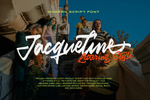 Jacqueline Brush Urban Font