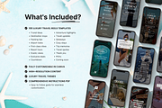 100 Luxury Travel Reels Templates, a Social Media Template by DigiPax (Thumbnail 2 of 10)