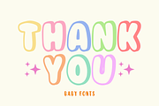 Big Boho - Baby Font Types, a Font by KiddoGlyphs Studio (Thumbnail 3 of 3)