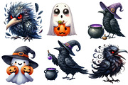 Quirky Halloween Sublimation Clipart, an Illustration by Designworld (Thumbnail 2 of 6)