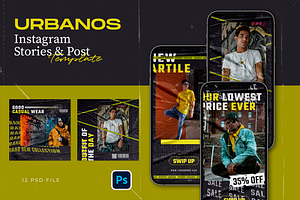 Hype Instagram Template - Urbanos