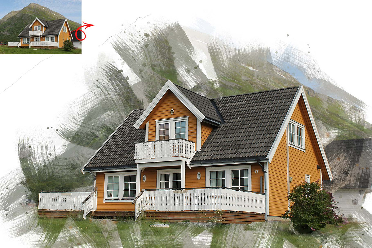 Brush Painting Photoshop Action, an Action Add-On by MRI STUDIO (Photo 7 of 7)