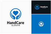Hand Giving Love Heart Care Logo, a Branding & Logo Template by ika trisiana (Thumbnail 2 of 2)