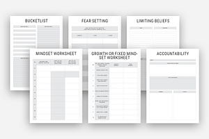 Editable Life Planner Bundle