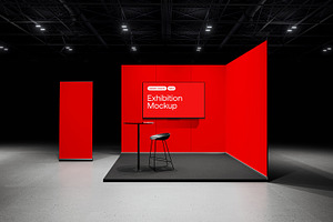Modular Exhibition Mockup M04