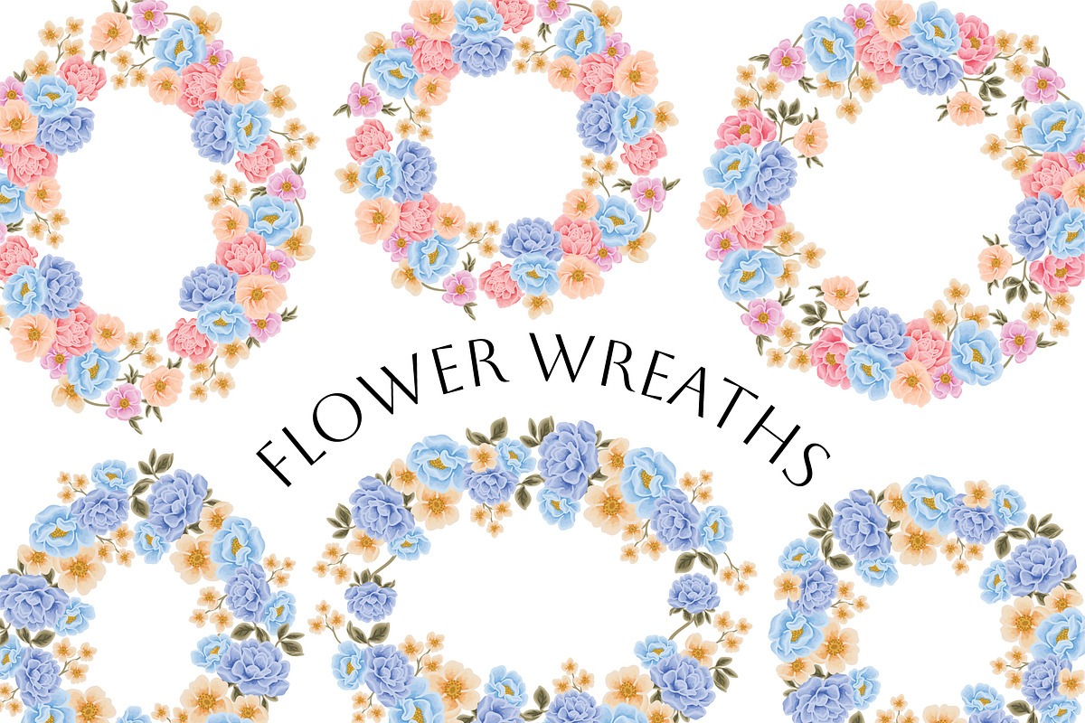 FESTIVE - Seasonal Flower Bundle, a Decorative Illustration by Artflorara (Photo 9 of 17)