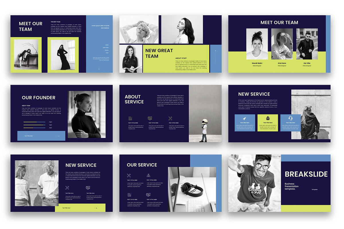 Seica - Business Keynote Template preview 5