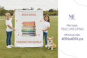 Throw Blanket Mockup Kids Textile, a Household Mockup by Mie Mockup Studio (Thumbnail 4 of 5)