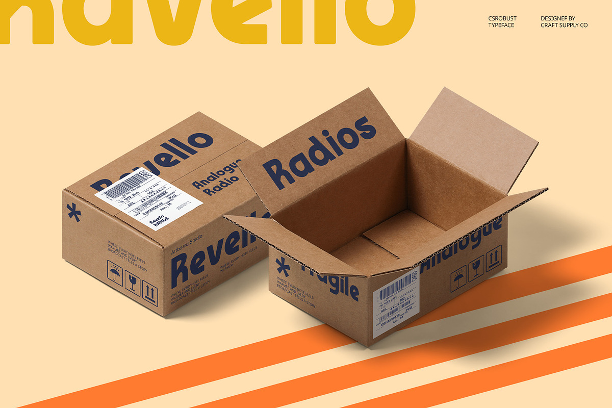 CS Robust – Bold Font, a Sans Serif Font by Craft Supply Co. (Photo 5 of 8)