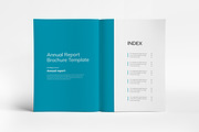 Annual Report Template I Canva, a Brochure Template by PixWork (Thumbnail 2 of 9)