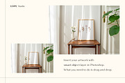 Minimal Photo Frame Mockup, a Print Template by LOPEstudio (Thumbnail 4 of 4)