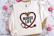 Nurse Life Stethoscope Bow PNG, a Seasonal Illustration by CrexoraLab (Thumbnail 1 of 4)