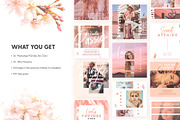 SALE 2in1 Blush Emotions Edition, a Social Media Template by The Wedding Shop (Thumbnail 10 of 14)