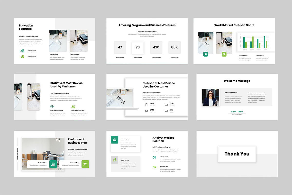 Maxsimple Powerpoint Template, a Presentation Template by TMint Creative