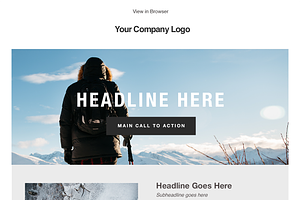 MailChimp HTML Email Template