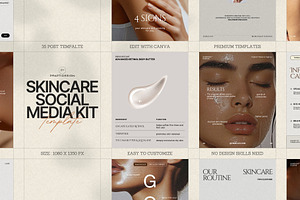 Luxury Wellness Post Collection, a Social Media Template by Prapti Design