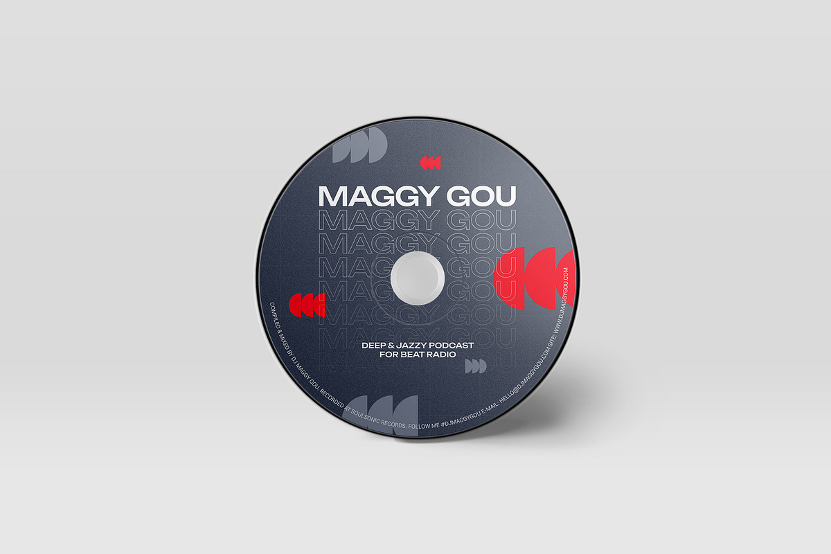 DJ Mixtape Podcast CD Cover Artwork, a Print Template by vinyljunkie (Photo 3 of 6)