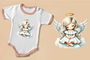 Angel Cartoon Cute. Clipart, PNG., an Animal Illustration by KENO Mascots (Thumbnail 4 of 8)