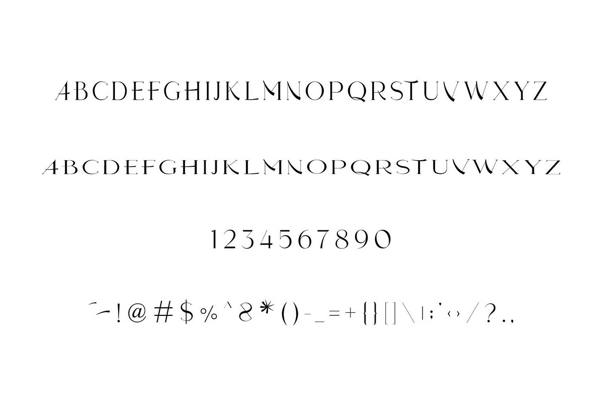 Grandious - An Aesthetic Font, a Font by typeflair (Photo 4 of 5)