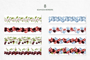 Cherry Watercolor Illustrations, a Food Illustration by Fedulova Art (Thumbnail 12 of 13)