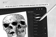 Procreate - Stipple Shading Studio, a Brush Add-On by DiBrush Studio (Thumbnail 2 of 7)