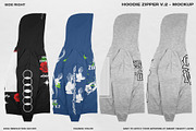 Hoodie Zipper V.2 - Mockup, a Hoody Mockup by DaldSgh (Thumbnail 7 of 15)