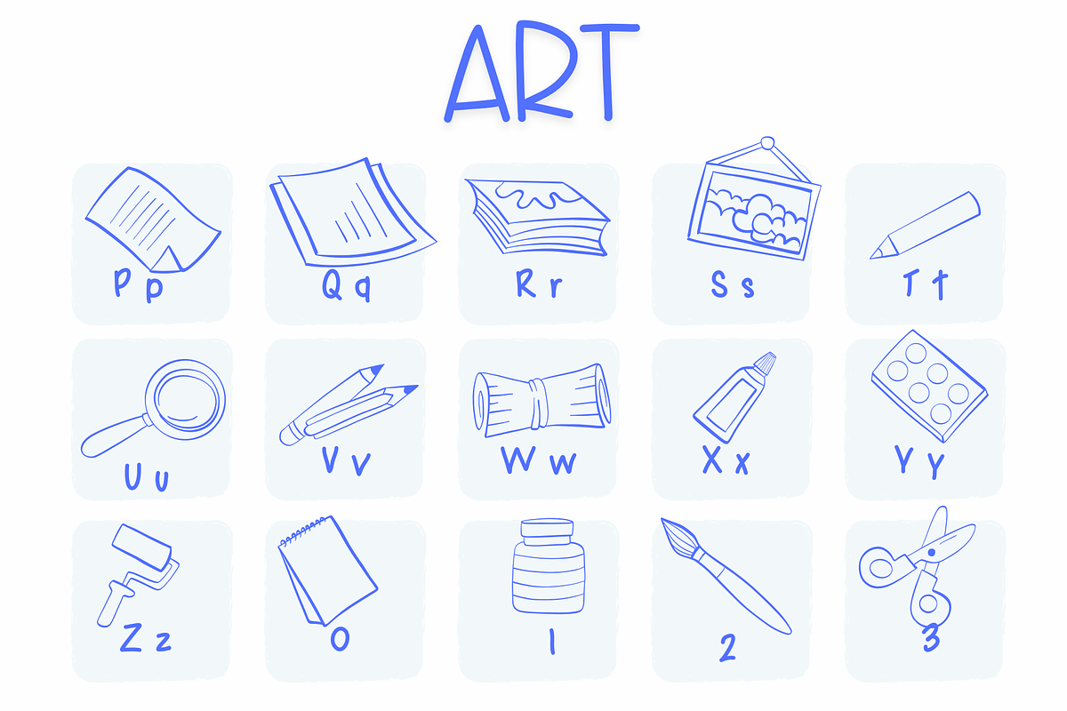 ART| Symbols Fonts preview 3