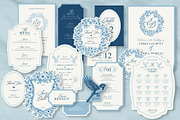 Vintage Wedding Stationery Set, a Stationery Template by Garden in frame (Thumbnail 7 of 9)