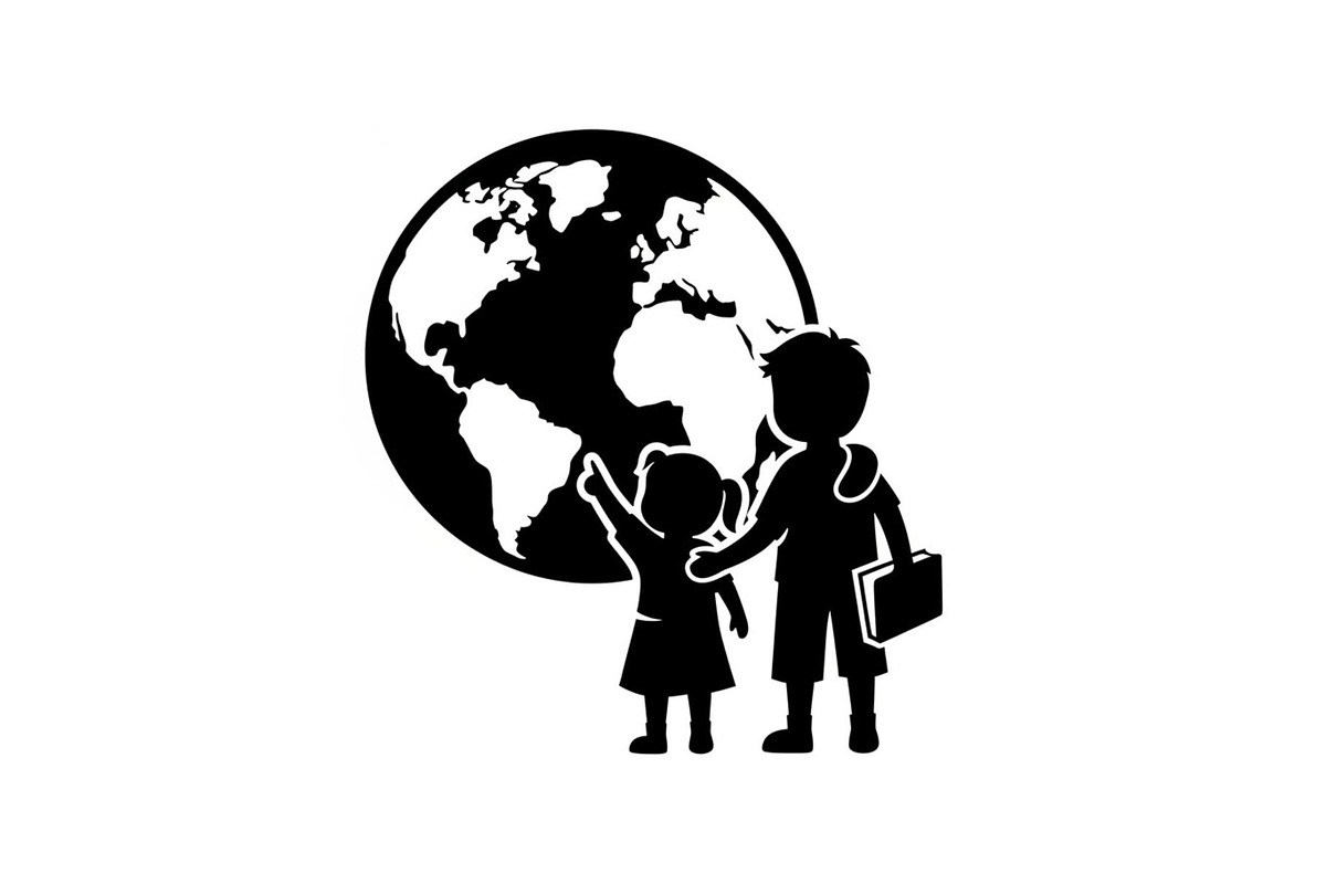 50 Education Learning Silhouette Bun, an Illustration by Creativeshirt (Photo 37 of 51)