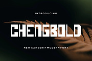 Chengbold, a Sans Serif Font by Auliacreative (Thumbnail 1 of 4)